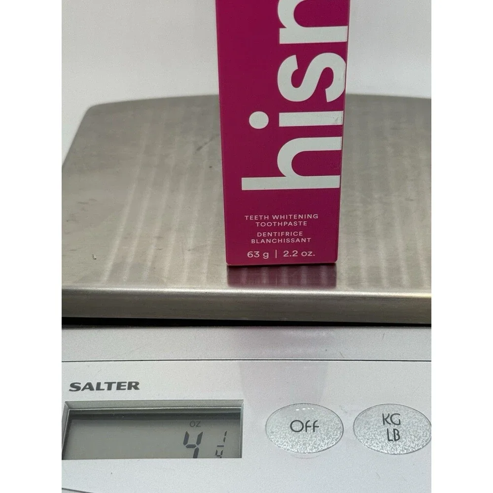 Hismile Teeth Whitening Pap+ Toothpaste 63g e 2.2‎ Oz Fluoride Free New